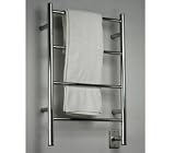 Amba Towel Warmers Jeeves Model K Straight, Polished Finish