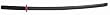 40" Foam Rubber Practice Bokken (Black) - Valor 220, Martial Arts Practice Swords