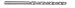 High Speed Steel Drill #74 118 Deg 1/4 Flute Length 1 Overall Length