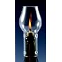 Wine Bottle Candle and Glass Chimney