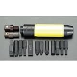 ESCO エスコ インパクトドライバーセット(3/8"Hex軸) EA550WK