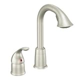 Moen CA5955CSL Moen Camerist Pullout Spray Deck Mount Kitchen Sink Faucet Stainless