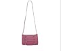 B Makowsky Glove Leather East West Zip Top Crossbody Bag