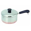 World Kitchen/Ekco 3514027 Revere Stainless Steel Copper Clad Bottom Covered Saucepan