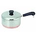 World Kitchen/Ekco 3514027 Revere Stainless Steel Copper Clad Bottom Covered Saucepan
