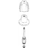 Danco Perfect Match 39616 Central Brass Tub And Shower Repair Kit