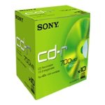 Sony CDQ 80N - 10 x CD-R - 700 MB ( 80min ) 32x - storage media