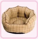 Puppy Luck BHO23Y-XL Pet Bed Yellow 32 x 26 x 12in