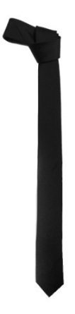 2 Inch Skinny Tie (Black)