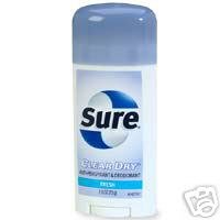 Sure Clear Dry Solid A/P & Deodorant, Fresh - 2.6 Oz