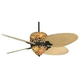 Fanimation Fans FP601AB 108 Palmetto Specialty Indoor Antique Brass Ceiling Fan w/ PMD2AAB Blades