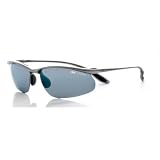 Bolle Sport Kicker Sunglasses (Liquid Silver/Polarized Cobaltz, AR)