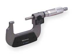 Westward 4KU88 Digital Micrometer, 1-2 In, 0.0001, Ratchet