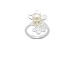 Fresh Water Pearl Flowers Sterling Silver Ring