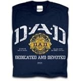 Christian T-shirt DAD Dedicated & Devoted