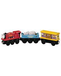 21xqeXRewfL Thomas & Friends Wooden Railway   Ivo Hugh with Zoo Cars