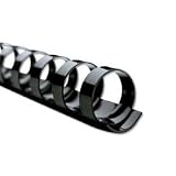 SPARCO PRODUCTS / Plastic Binding Spines,1/2,25 Sheet Capacity,100/BX,Black / SPR18006 / Sold as / Mfr Part # 18006