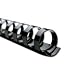 SPR18004 - Plastic Binding Spines,1/4,25 Sheet Capacity,100/BX,Black