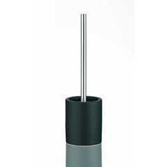 Kela 20805 WC-Garnitur Mono Keramik matt B�rstengriff Edelstahl, schwarz