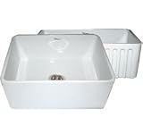 Whitehaus Reversible Series 24 WHFLPLN2418-BISCUIT Biscuit