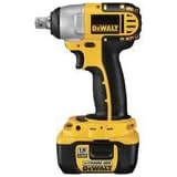 DEWALT DC822KL 18-Volt 1/2-inch Lithium Ion Cordless Impact Wrench with NANO Technology