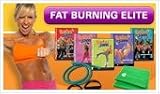 Turbo Jam Fat Burning Elite 5 Workouts & Resistance Bands [DVD Set]