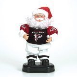 Atlanta Falcons 12" Rock and Roll Santa Plush Bear