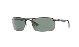Ray-Ban Sunglasses Rb8310 002 71 Shiny Black Green