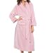 Apparel : Nautica Women's Solid 48" Super Plush Robe