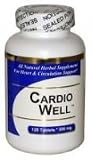 Cardio Well (120 Tablets) - Concentrated Herbal Blend - Dietary Supplement