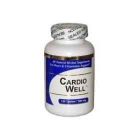 Cardio Well (120 Tablets) - Concentrated Herbal Blend - Dietary Supplement