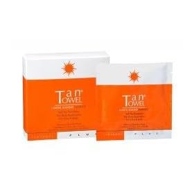 Tantowel Self-Tanning Towlettes, Full Body Application, 5 ct