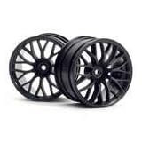 HPI Mesh Wheel Black Super Nitro (2) HPI3036 by HPI