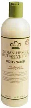 Nubian Heritage Body Wash Indian Hemp and Haitian Vetiver 13 oz