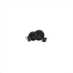 Mikasa Midnight Silhouette 16-piece Set, Service for 4