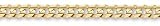14K Gold 10.5mm Curb Bracelet