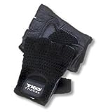 TKO 300M-BK-S Men Fts Mesh Back Extreme Workout Glove Black Small