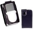 Leather Carrying Case with Belt Clip for iPod