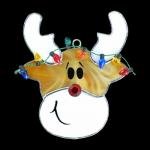 SWITCHABLES STAINED GLASS NIGHT LIGHT COVER - REINDEER - SW014
