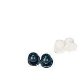 Spare Stud Buttons Black. Packet quantity 12.