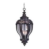 Maxim Lighting 30018CDBB - Brookside 3-Light Outdoor Hanging Lantern - 30018CDBB