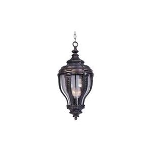 Maxim Lighting 30018CDBB - Brookside 3-Light Outdoor Hanging Lantern - 30018CDBB by 