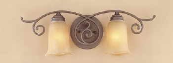 Two-Light Bathroom Fixture
