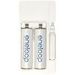 Sanyo eneloop USB-Ladeger�t MDU01 mit 2 Stk. eneloop Batterien AAA Micro