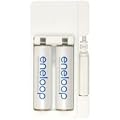 Sanyo eneloop USB-Ladeger�t MDU01 mit 2 Stk. eneloop Batterien AAA Micro