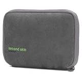 Tucano Second Skin Microfiber Pouch for Cables, Grey