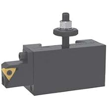 Dorian Tool QITPN-881 Chromium Molybdenum Alloy Steel Quick Change OD and ID Threading Holder with External On Edge Insert Cartridge for QITP25N Quadra Indexing Quick Change Tool Post, 1-1/4" Width, 1-3/4" Height