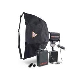Photoflex Triton Flash Lithium Battery Powered 300 Watt Second Strobe Kit with Extra Small OctoDome SoftBox