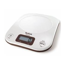 Tefal Bc 3007 H 0, Bilancia da cucina, tara automatica, 3 Kg, colore: Bianco/Cioccolato Tefal Bc 3007 H 0, Bilancia da cucina, tara automatica, 3 Kg, colore: Bianco/Cioccolato