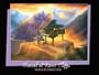 Sunset at Piano Cliffs General Merchandise Poster